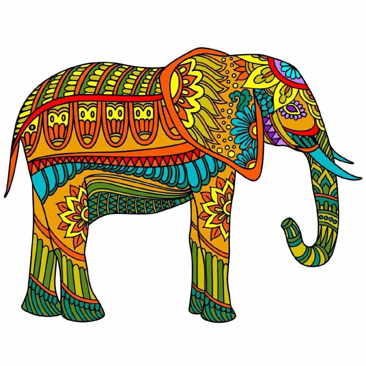 Слон индийский для детей #21