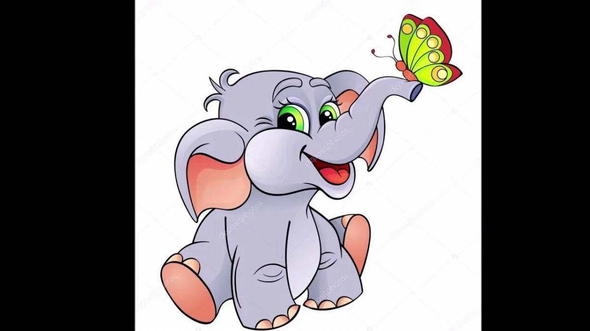 Слоненок для детей #1