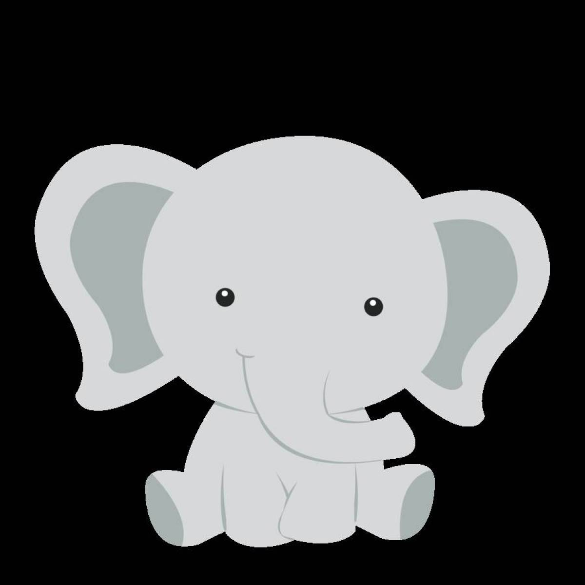 Слоненок для детей #7
