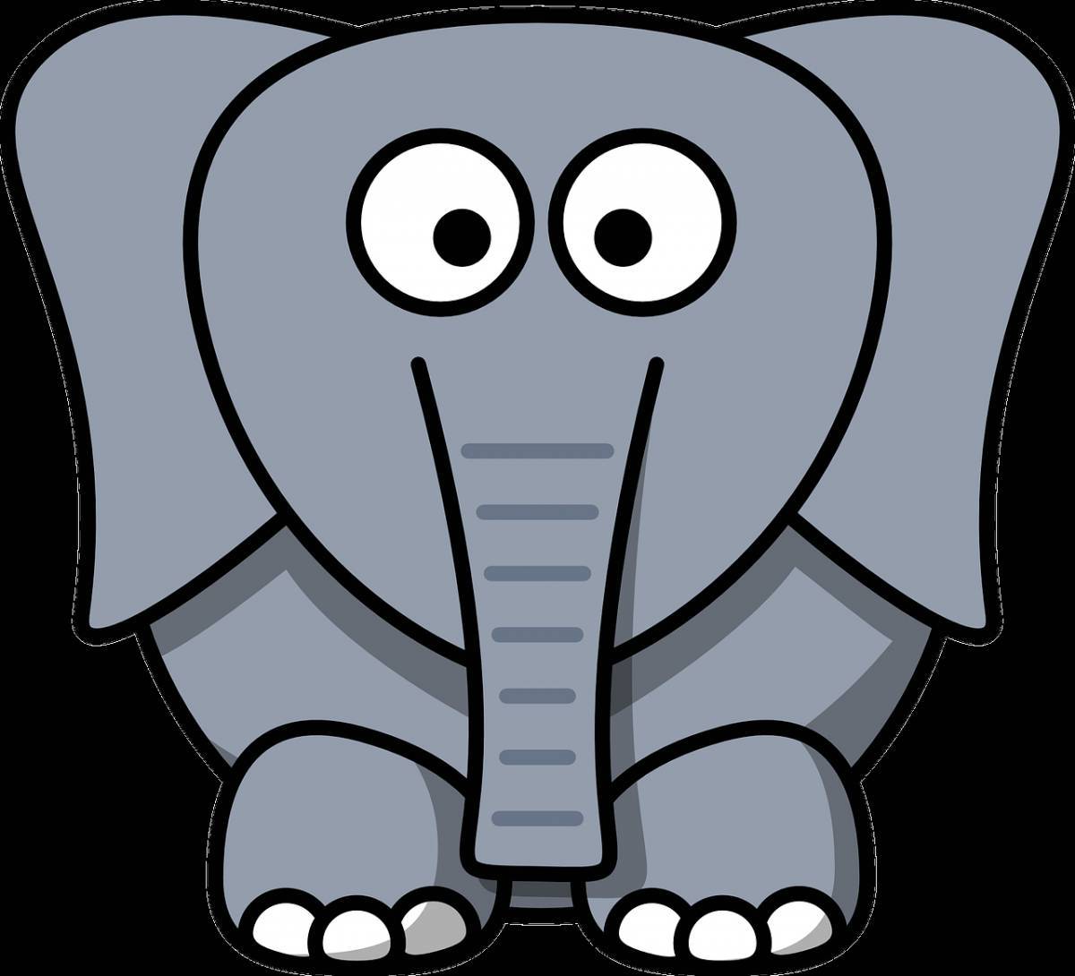 Слоненок для детей #14