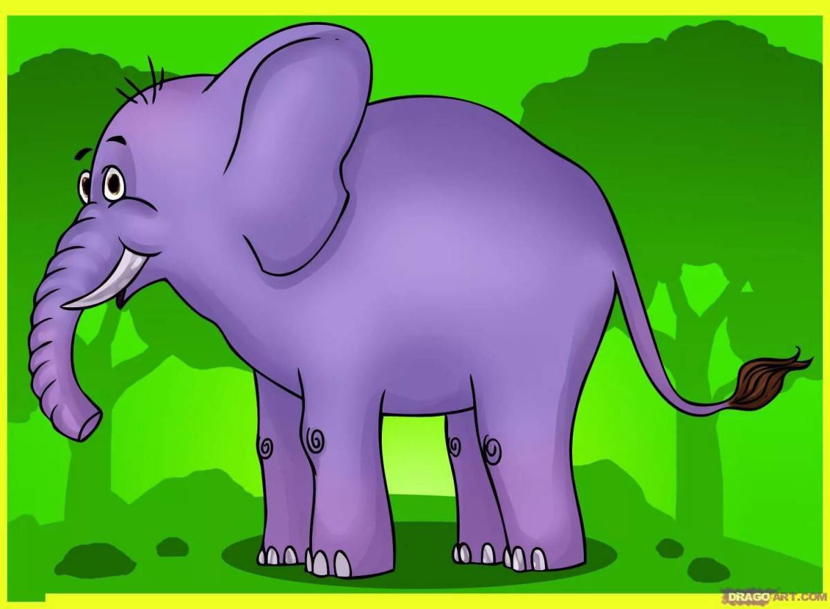 Слоненок для детей #27