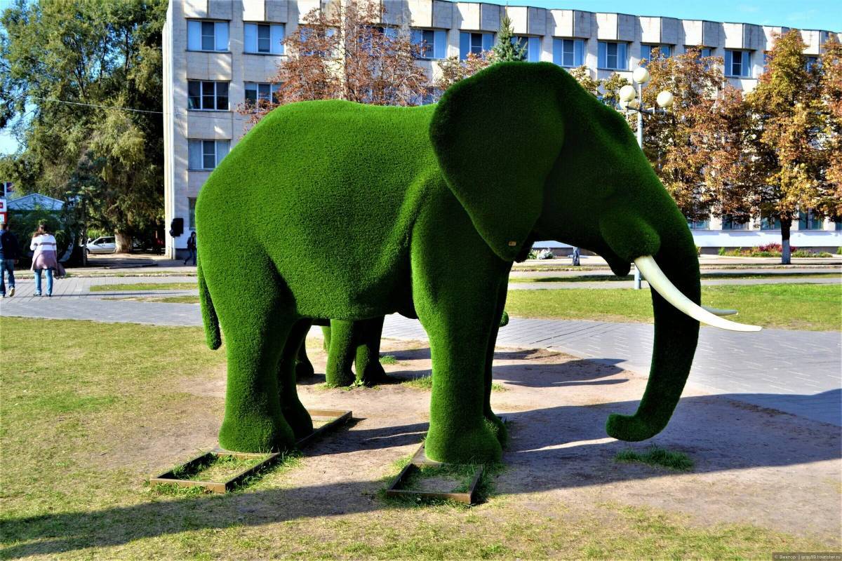 Слоник зеленый #16