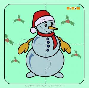 Раскраска снеговика для детей 3 4 года #31 #500826