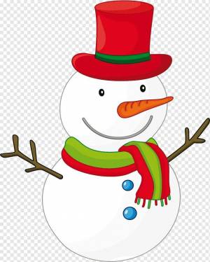 Раскраска снеговика для детей 5 6 #15 #500849