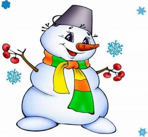 Раскраска снеговика для детей 5 6 #25 #500859