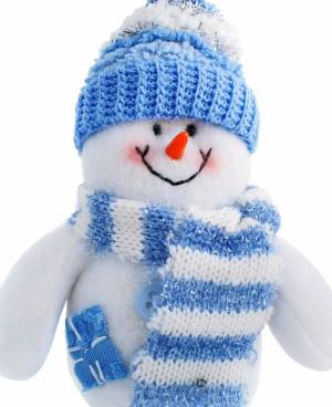 Раскраска снеговики в шапочках и шарфиках #16 #500879