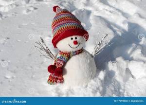 Раскраска снеговики в шапочках и шарфиках #32 #500895