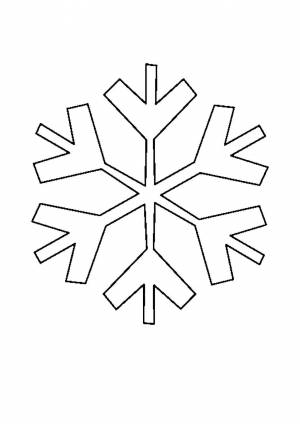 Раскраска снежинки для детей 4 5 лет #18 #501178
