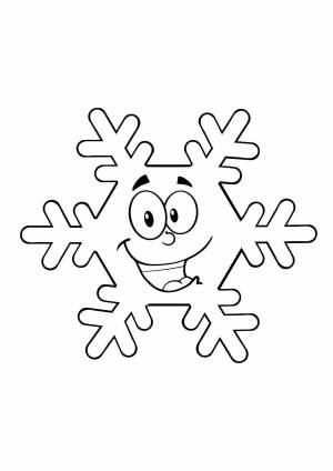 Раскраска снежинки для детей 4 5 лет #25 #501185