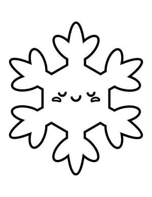 Раскраска снежинки для детей 4 5 лет #26 #501186
