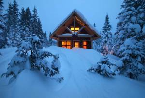 Раскраска снежный домик #26 #501521