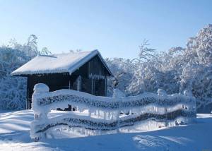 Раскраска снежный домик #29 #501524