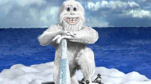 Раскраска снежный человек #7 #501541