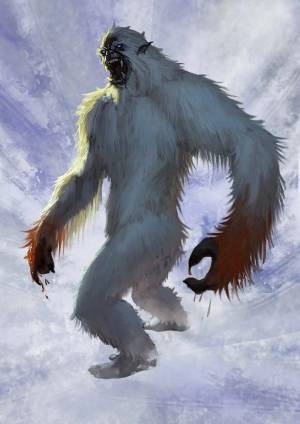 Раскраска снежный человек #17 #501551