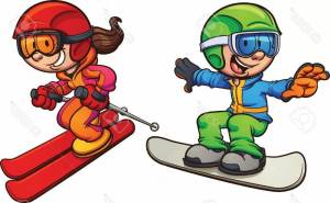Раскраска сноубордист для детей #8 #501683