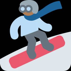 Раскраска сноубордист для детей #13 #501688