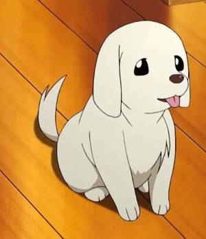 Раскраска собака аниме #4 #501983