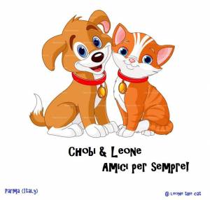 Раскраска собаки и кошки для детей #1 #502921