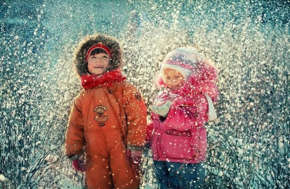 Снег для детей #8