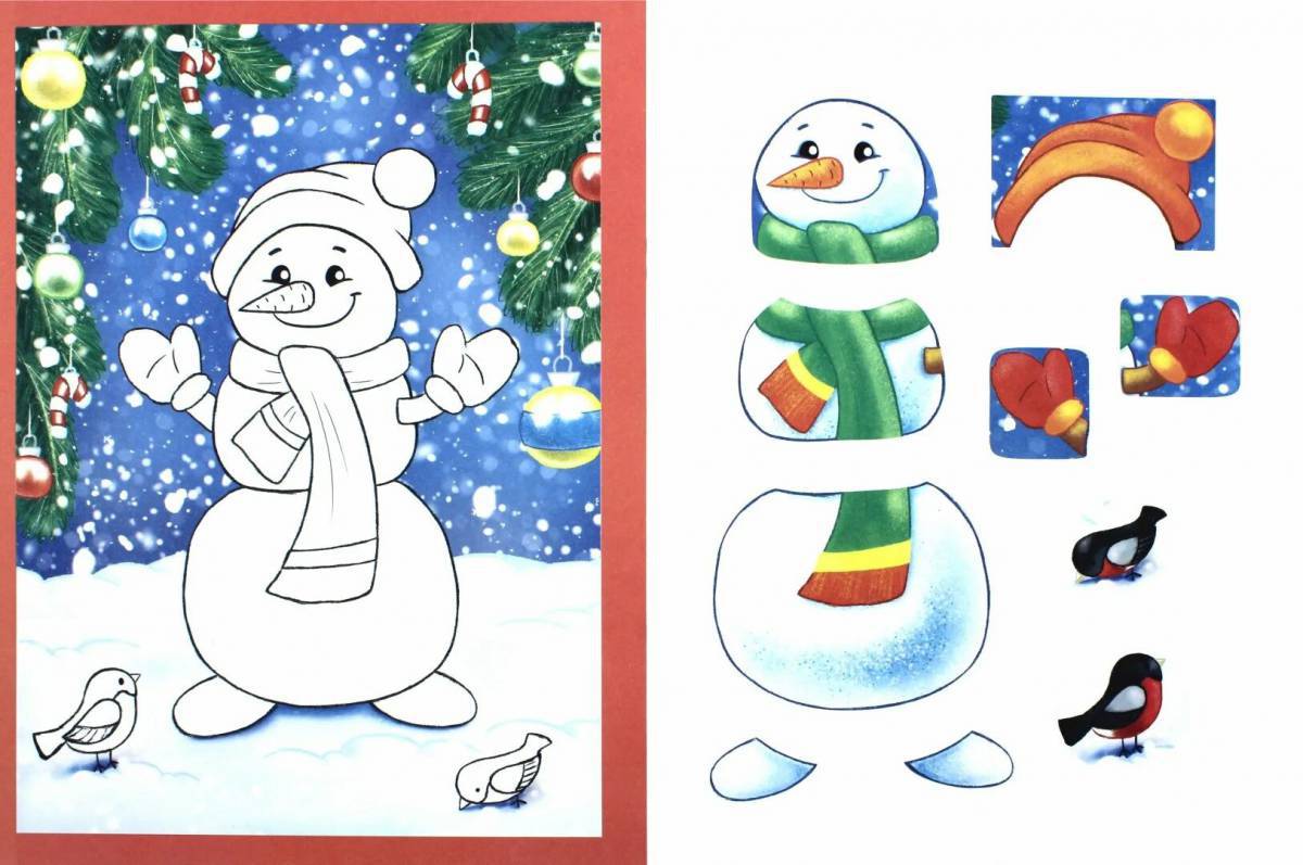 Снеговик для детей 6 7 лет #23
