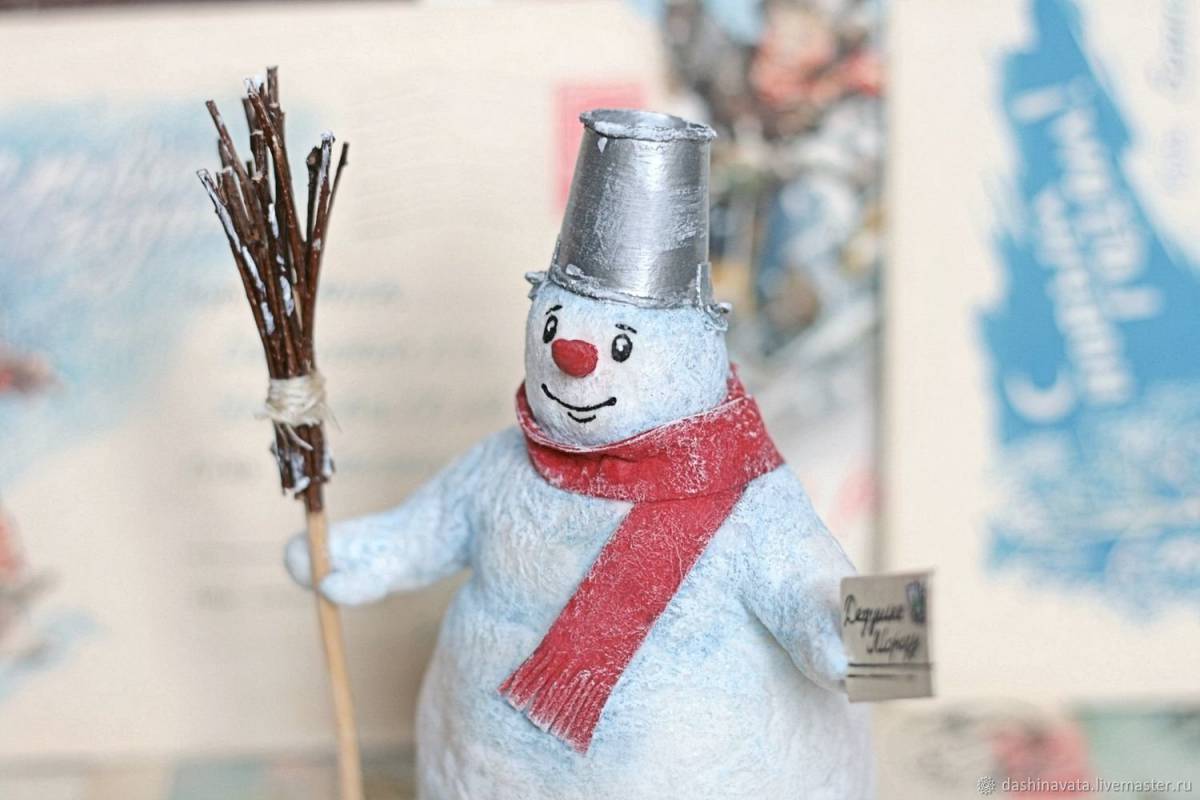 Снеговик почтовик #12