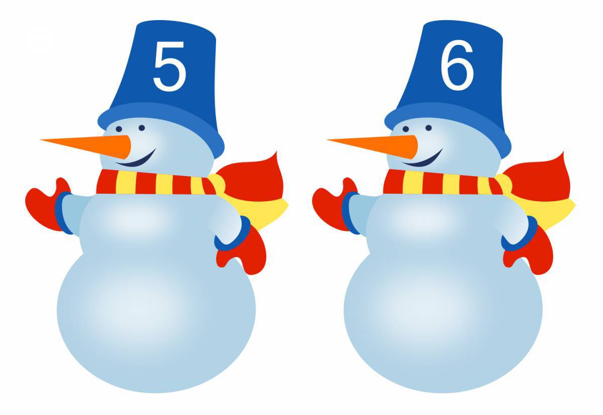Снеговика для детей 3 4 года #29