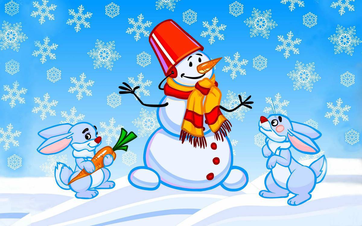 Снеговика для детей 5 6 #11