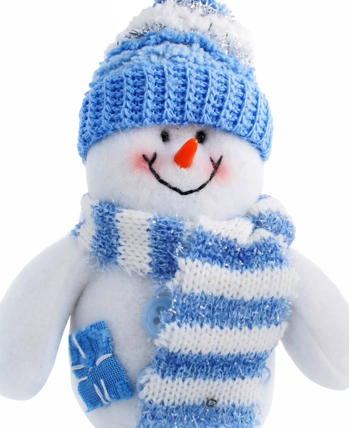 Снеговики в шапочках и шарфиках #16