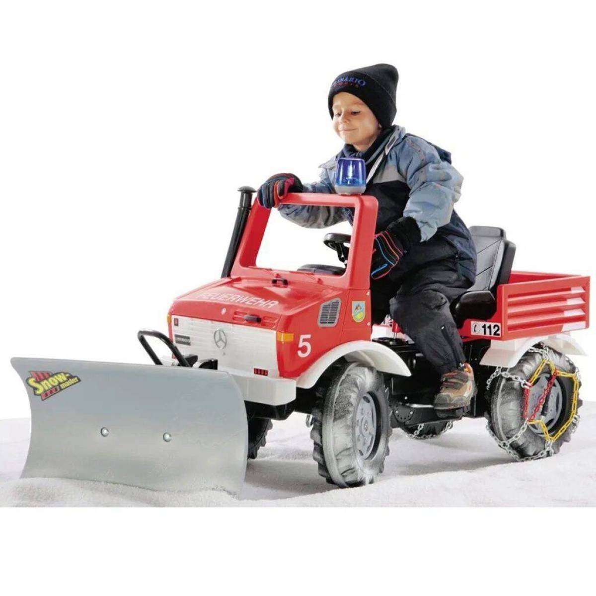 Снегоуборочная машина для детей #23