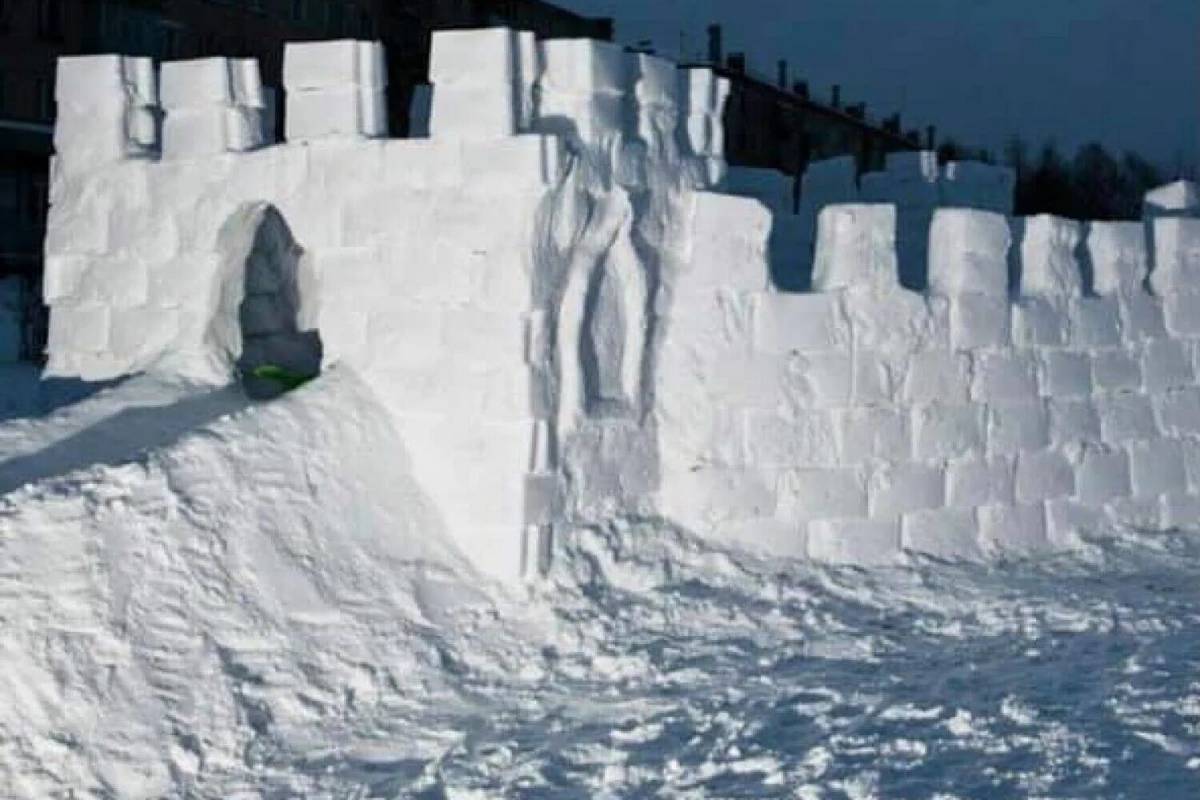 Снежная крепость #4