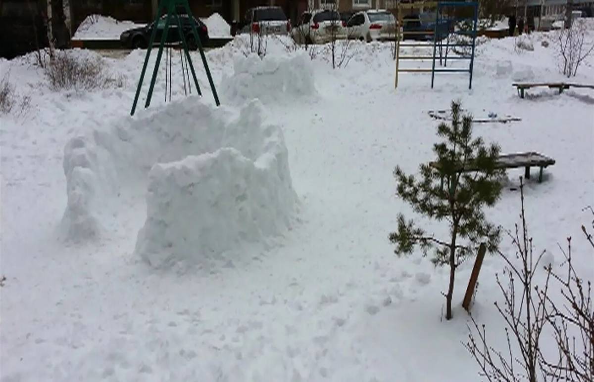 Снежная крепость #9