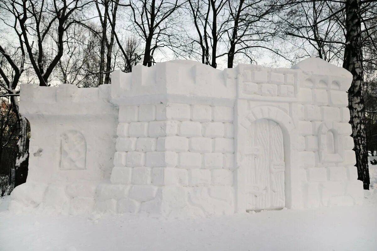 Снежная крепость #38