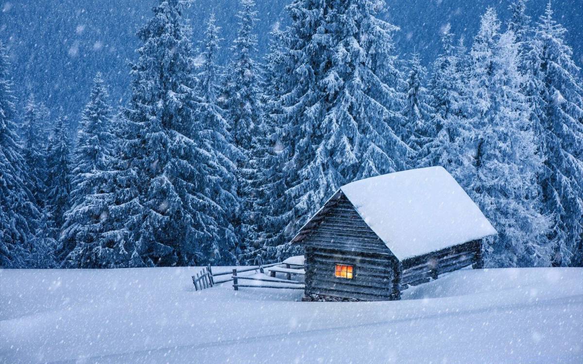 Снежный домик #7