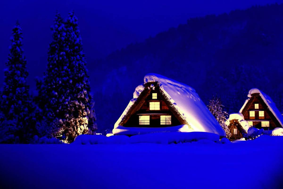Снежный домик #19