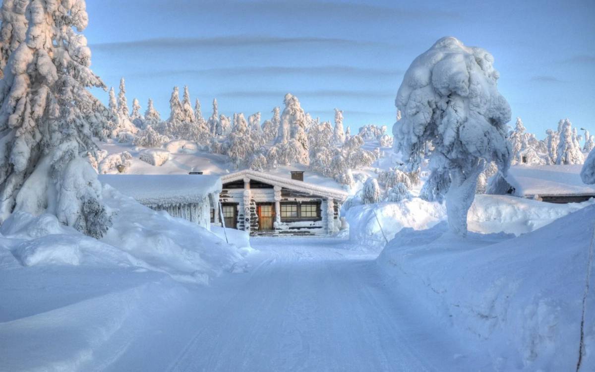 Снежный домик #27