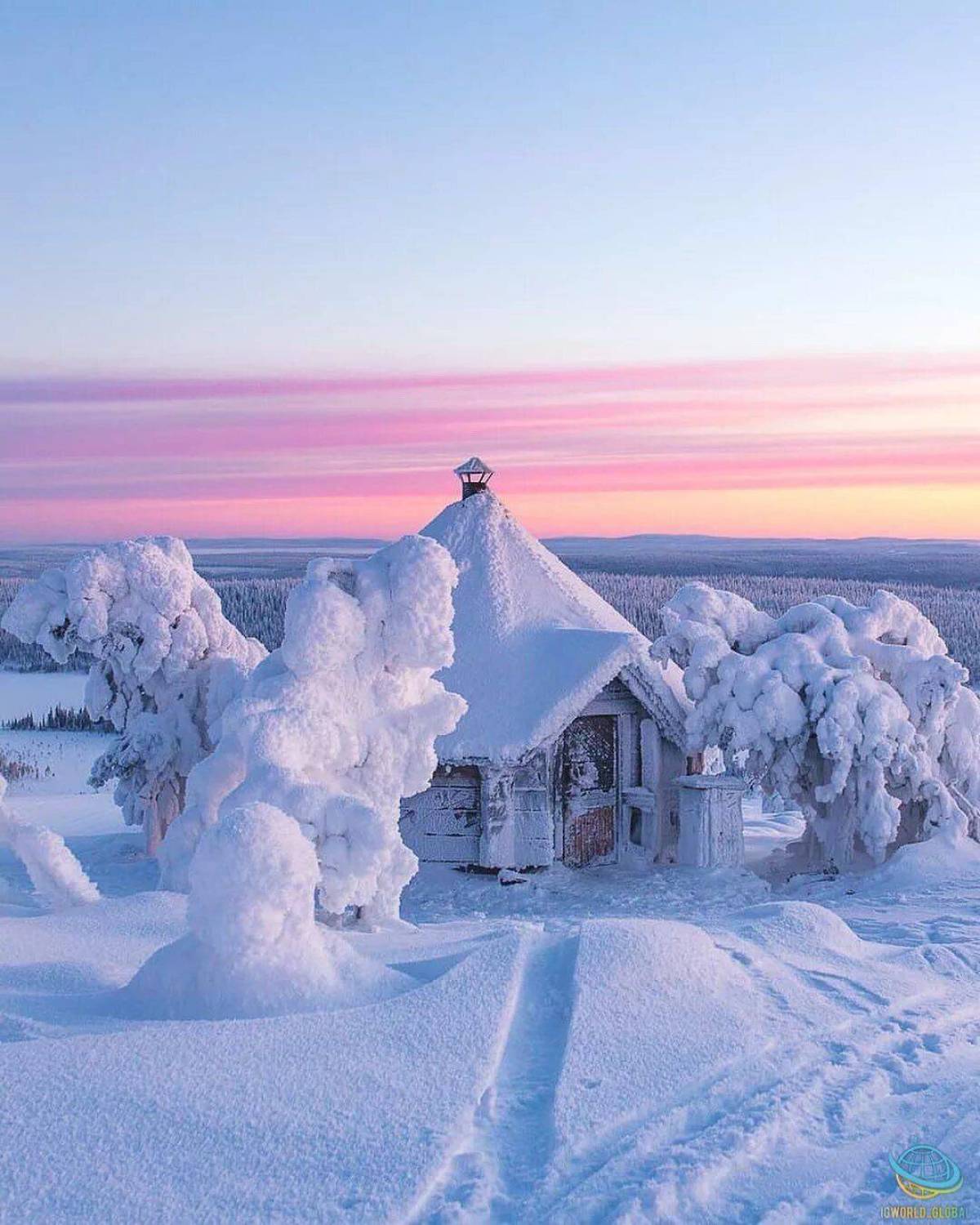 Снежный домик #37