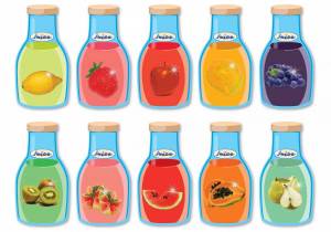 Раскраска сок для детей #24 #504547