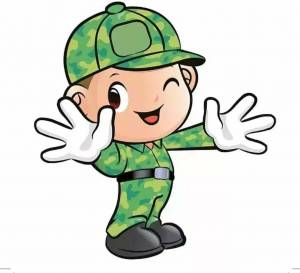 Раскраска солдат детская #6 #504656