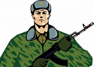 Раскраска солдат детская #17 #504667