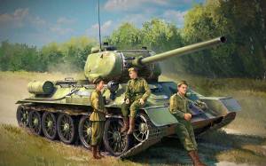 Раскраска солдат и танк #7 #504695