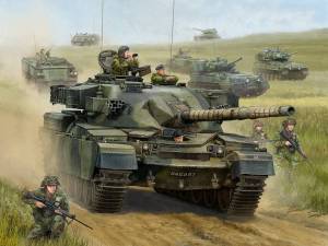 Раскраска солдат и танк #9 #504697