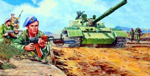 Раскраска солдат и танк #37 #504725