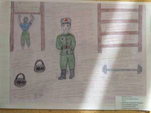 Раскраска солдат на посту рисование в старшей группе #27 #504753