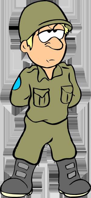 Раскраска солдат рисунок для детей #13 #504776