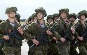 Раскраска солдат российской армии #10 #504883