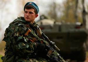 Раскраска солдат российской армии #35 #504908