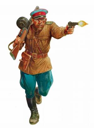 Раскраска солдат советский #4 #505032