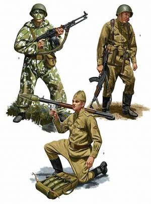 Раскраска солдат советский #5 #505033