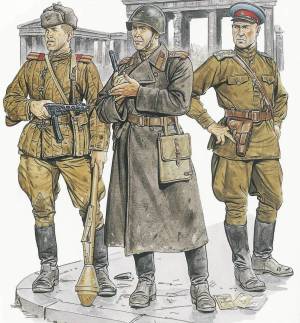 Раскраска солдат советский #25 #505053