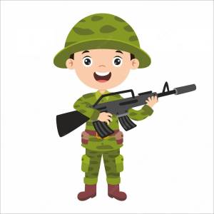 Раскраска солдаты для детей 6 7 лет #9 #505178